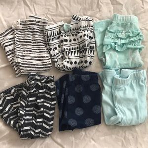 6-9 month old leggings -EUC